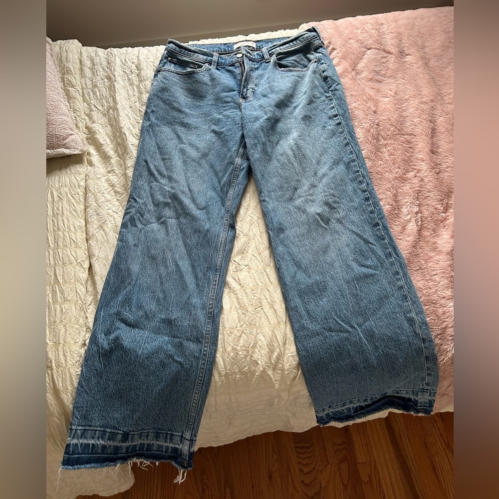 Abercrombie & Fitch Baggy low rise Jeans